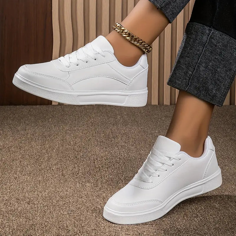 Damenschuhe - Schnürsenkel - Leichtgewichtig - Skate-Schuhe - Niedrige Sneakers R&B