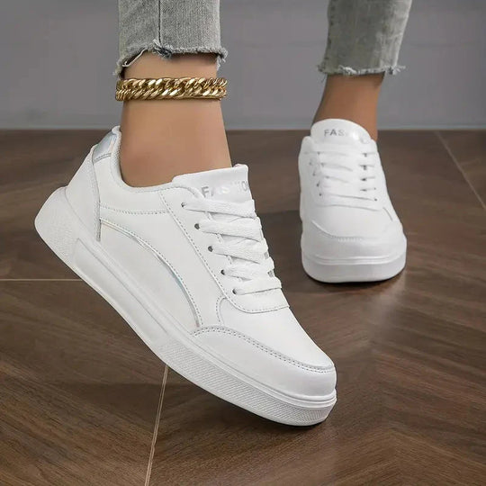 Damenschuhe - Schnürsenkel - Leichtgewichtig - Skate-Schuhe - Niedrige Sneakers R&B