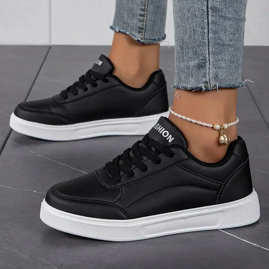 Damenschuhe - Schnürsenkel - Leichtgewichtig - Skate-Schuhe - Niedrige Sneakers R&B