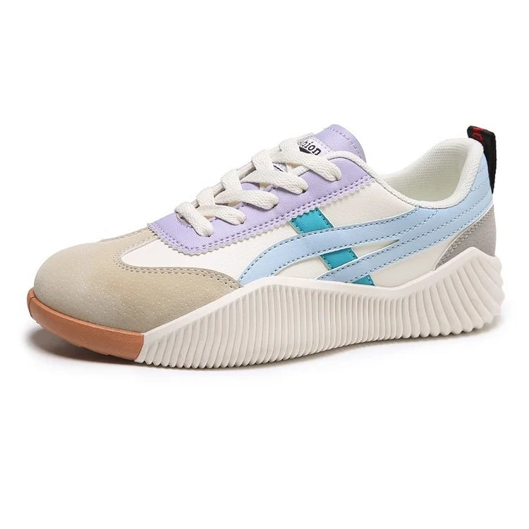 Damen Sneaker | Schnürschuhe | Farbblock | Skate Schuhe | Damenschuhe R&B