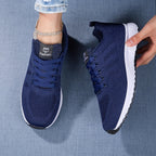 Damen Sneakers - Schnürschuhe - Gehen - Mesh-Sneaker - Damen-Sneaker R&B