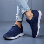 Damen Sneakers - Schnürschuhe - Gehen - Mesh-Sneaker - Damen-Sneaker R&B