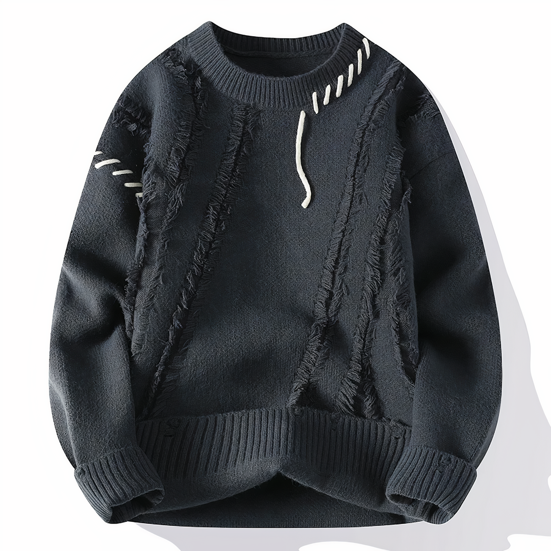 R&B | Einzigartiger Patchwork Pullover
