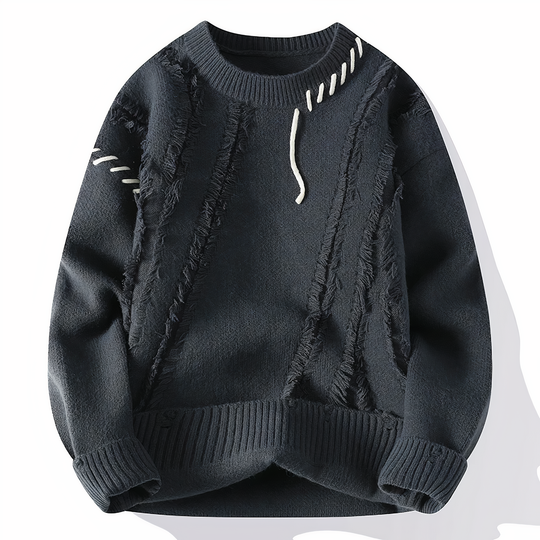R&B | Einzigartiger Patchwork Pullover