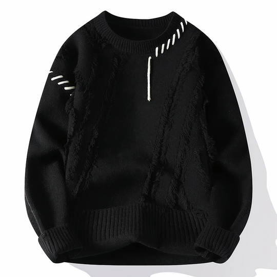 R&B | Einzigartiger Patchwork Pullover
