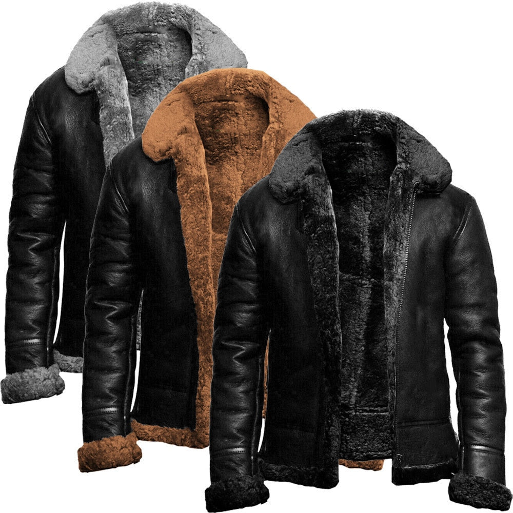 R&B | Winter Fleece Futterjacke für Männer