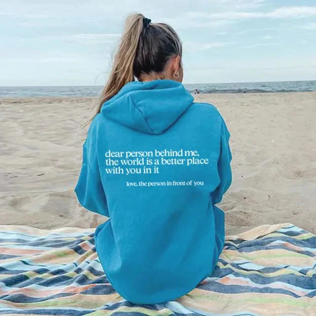 R&B | Bequeme Hoodie mit Print