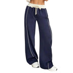 R&B | Jogginghose mit Weitem Bein und Verstellbarem Bund