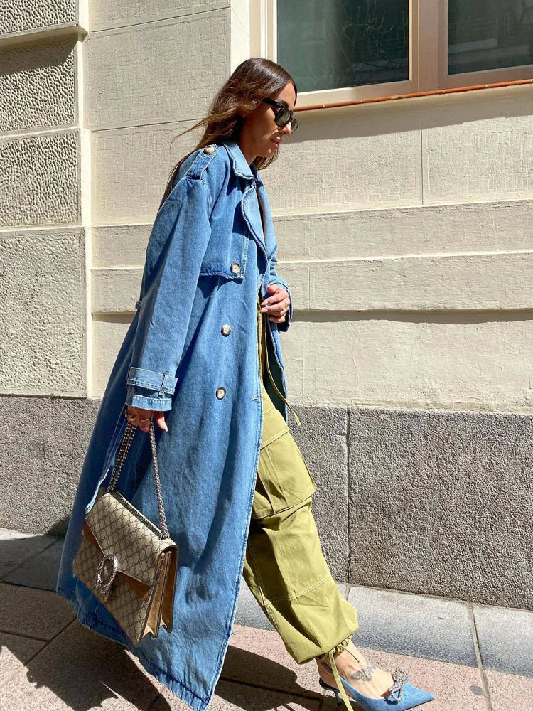 R&B | Jeans-Trenchcoat Modern