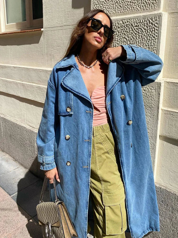 R&B | Jeans-Trenchcoat Modern