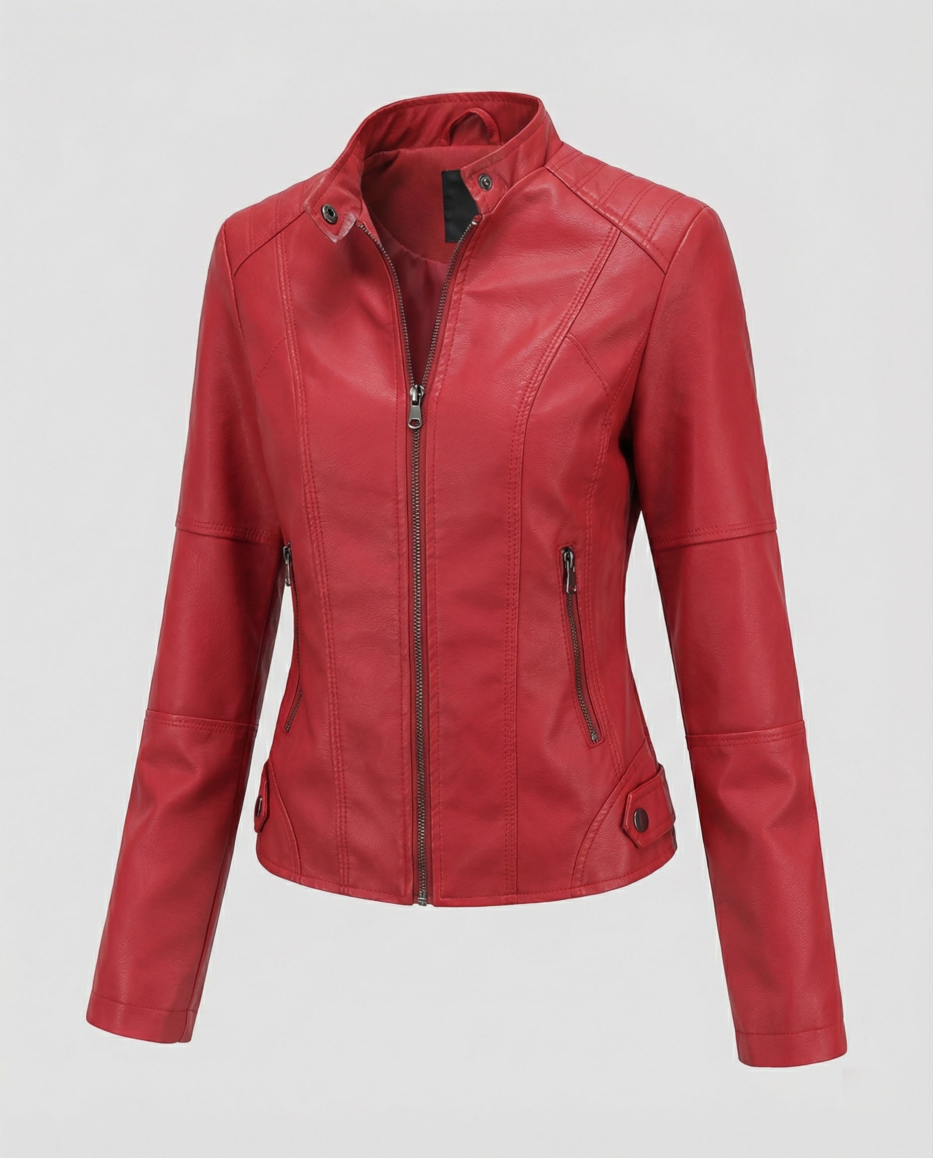 R&B | Luxuriöse Stilvolle Lederjacke für Frauen