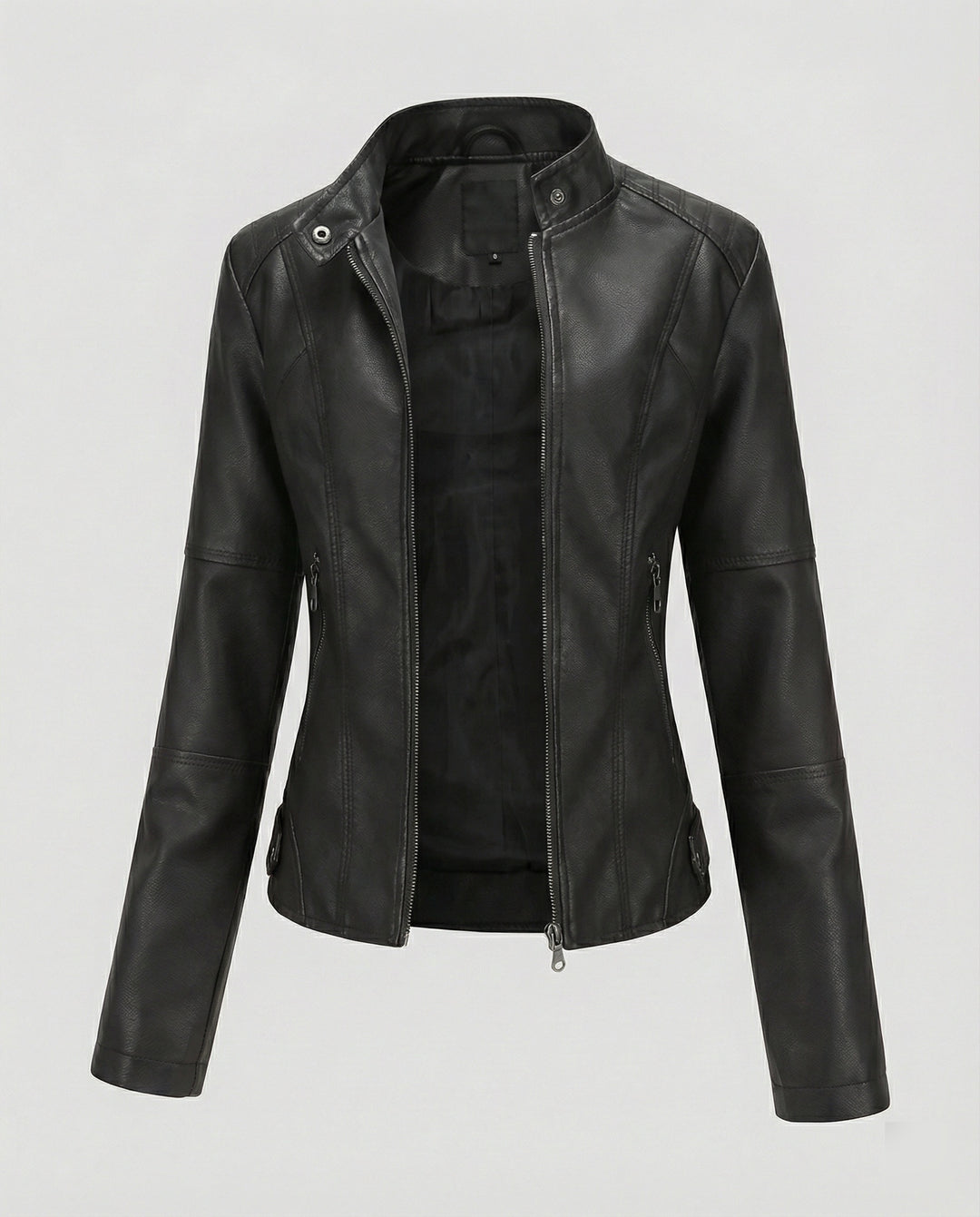 R&B | Luxuriöse Stilvolle Lederjacke für Frauen