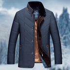 R&B | Herren Diamant gestepptes Puffer-Jacket