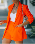 R&B | Schickes Blazer und Shorts-Set