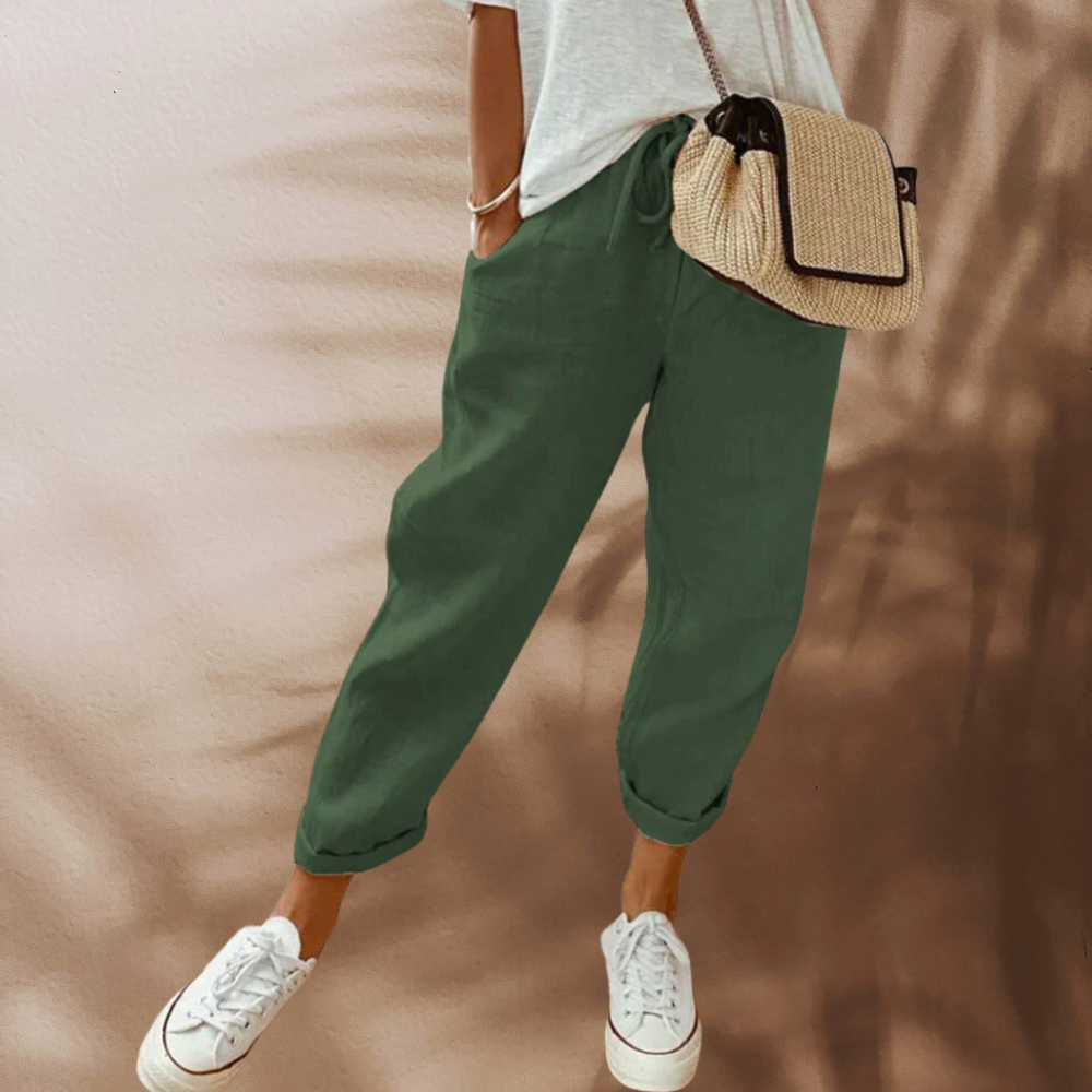 R&B | Lässige und Stylische Leinen Hose