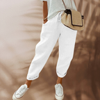 R&B | Lässige und Stylische Leinen Hose