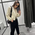 R&B | Couture Bomberjack mit Taschen Reguläre Passform Essential