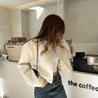 R&B | Couture Bomberjack mit Taschen Reguläre Passform Essential