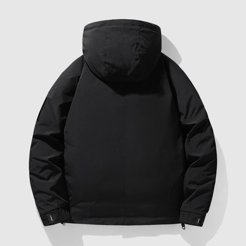 R&B | Kapuze Daunenfüllung Herrenjacke