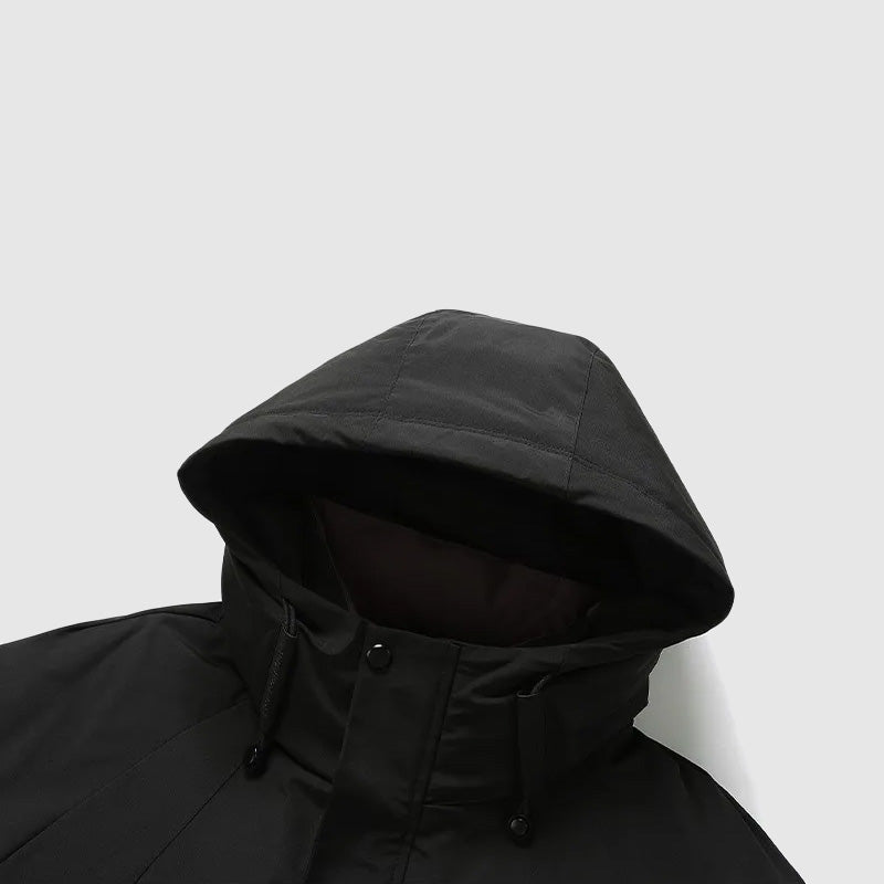 R&B | Kapuze Daunenfüllung Herrenjacke