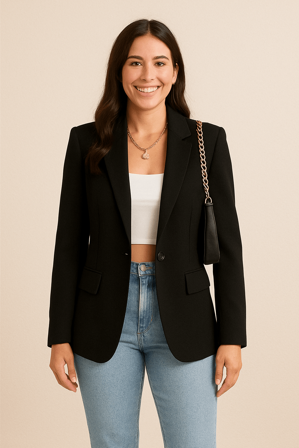 R&B | Blazer Eleganter Klassischer für Büro und Alltag