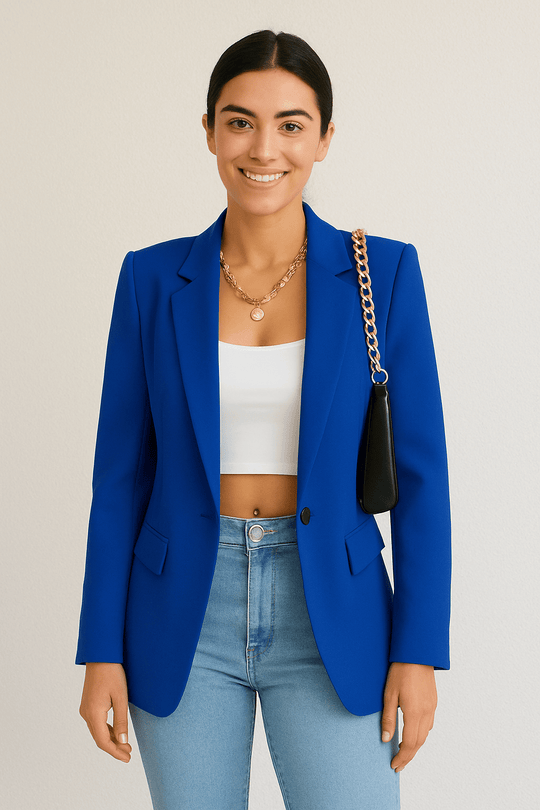 R&B | Blazer Eleganter Klassischer für Büro und Alltag