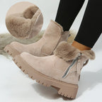 R&B | Warme Samt Verstärkte Baumwollschuhe