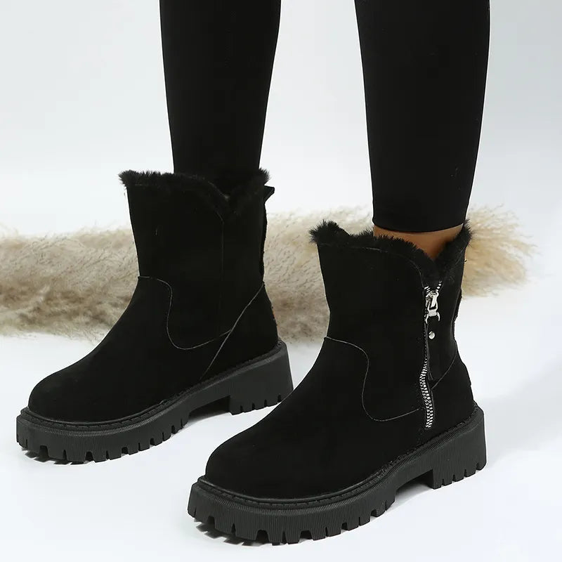 R&B | Warme Samt Verstärkte Baumwollschuhe