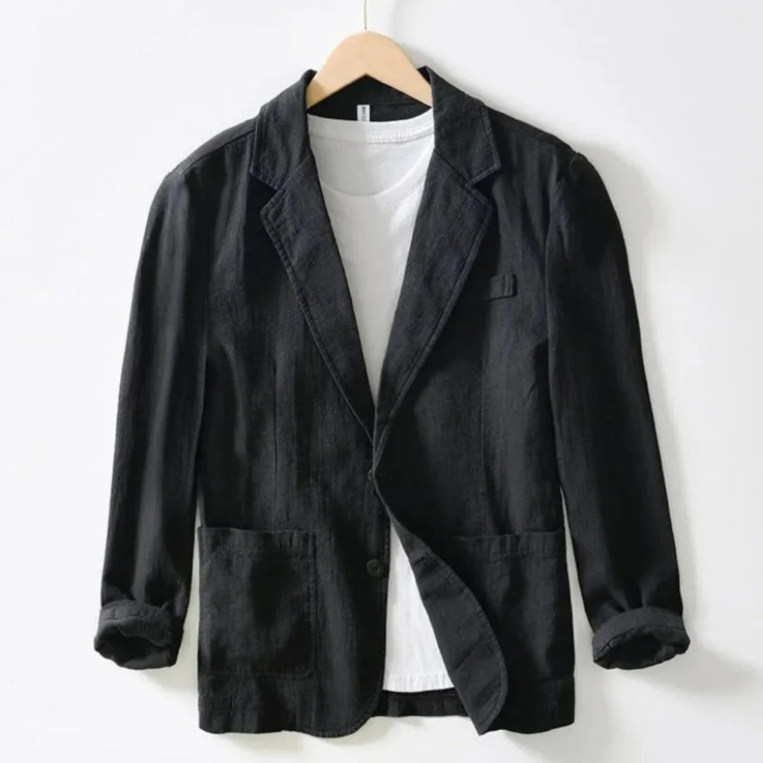 R&B | Lässiger Leinen Blazer