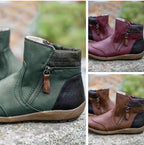 Rainguard Damen Wasserdichte Stiefelette Mit Reißverschluss Und Knöchelstütze, Schick R&B
