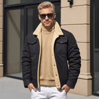 R&B | Herren Bomberjacke - Gefüttertes Innenfutter & Brusttaschen