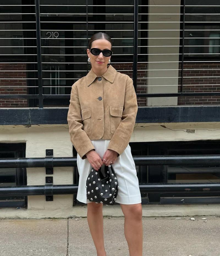 R&B | Klassische Wildlederjacke