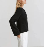 R&B | Strickjacke - Damen Herbst Chic Knopf-Cardigan