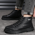 Herren-Lederstiefel mit Lammfellfutter R&B R&B