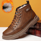 Herren-Lederstiefel mit Lammfellfutter R&B R&B