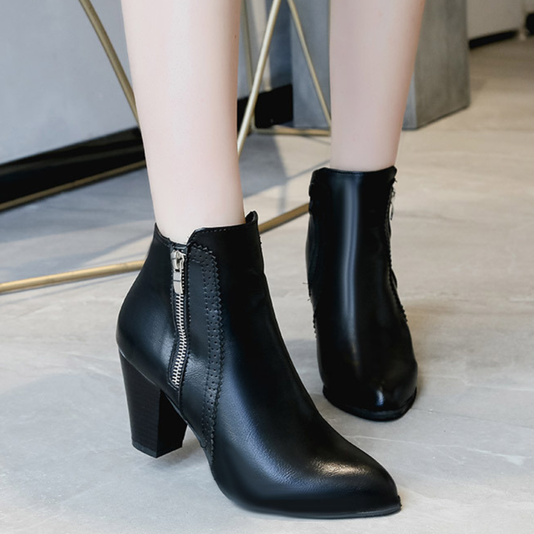 Stiefeletten mit Hohem Absatz