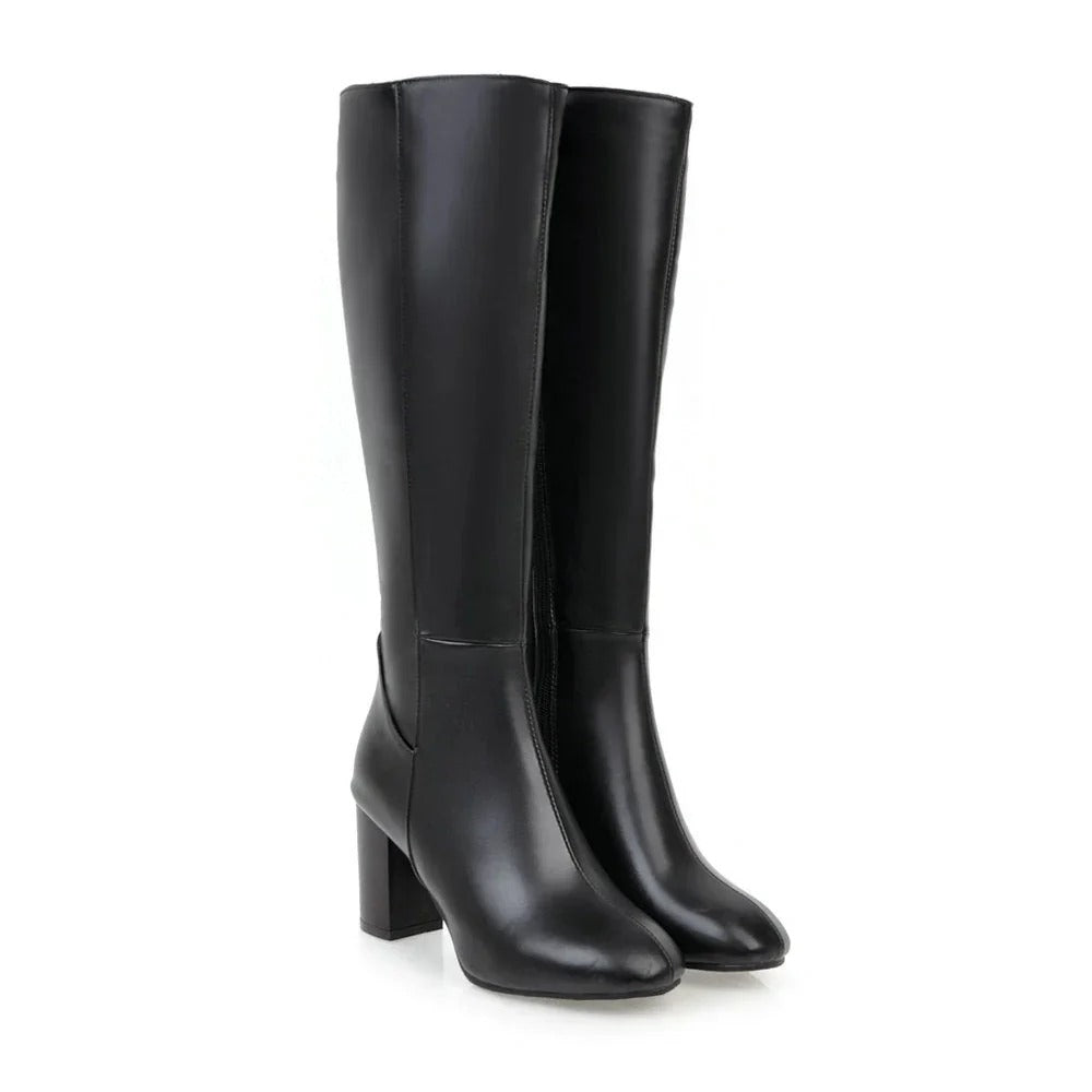 Heels Cozy mit Reißverschluss Hochwertige Softstiefel | Daisy