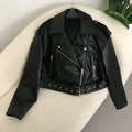 R&B | elegante Lederjacke für den Frühling