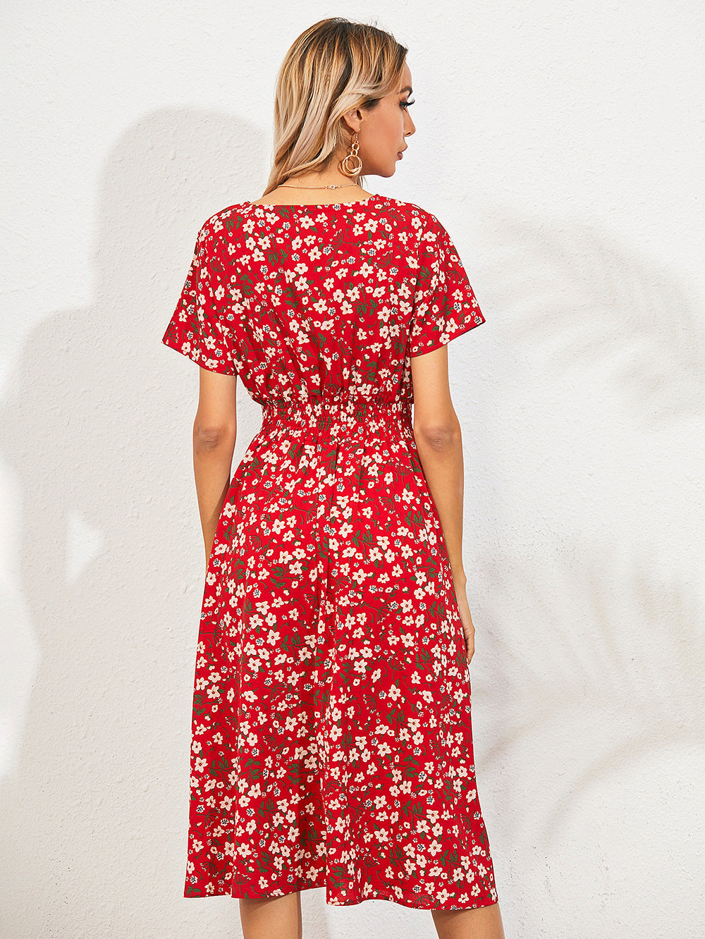 R&B | Floral Elegante Sommerkleider Damen