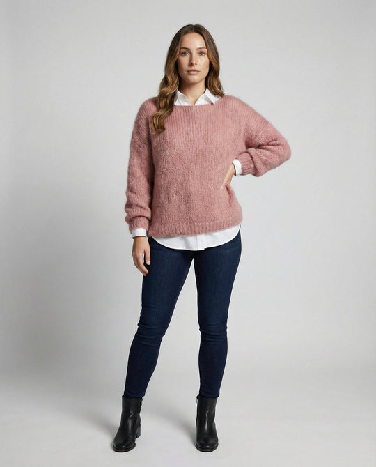 Bunter Carmenpullover Damen | R&B