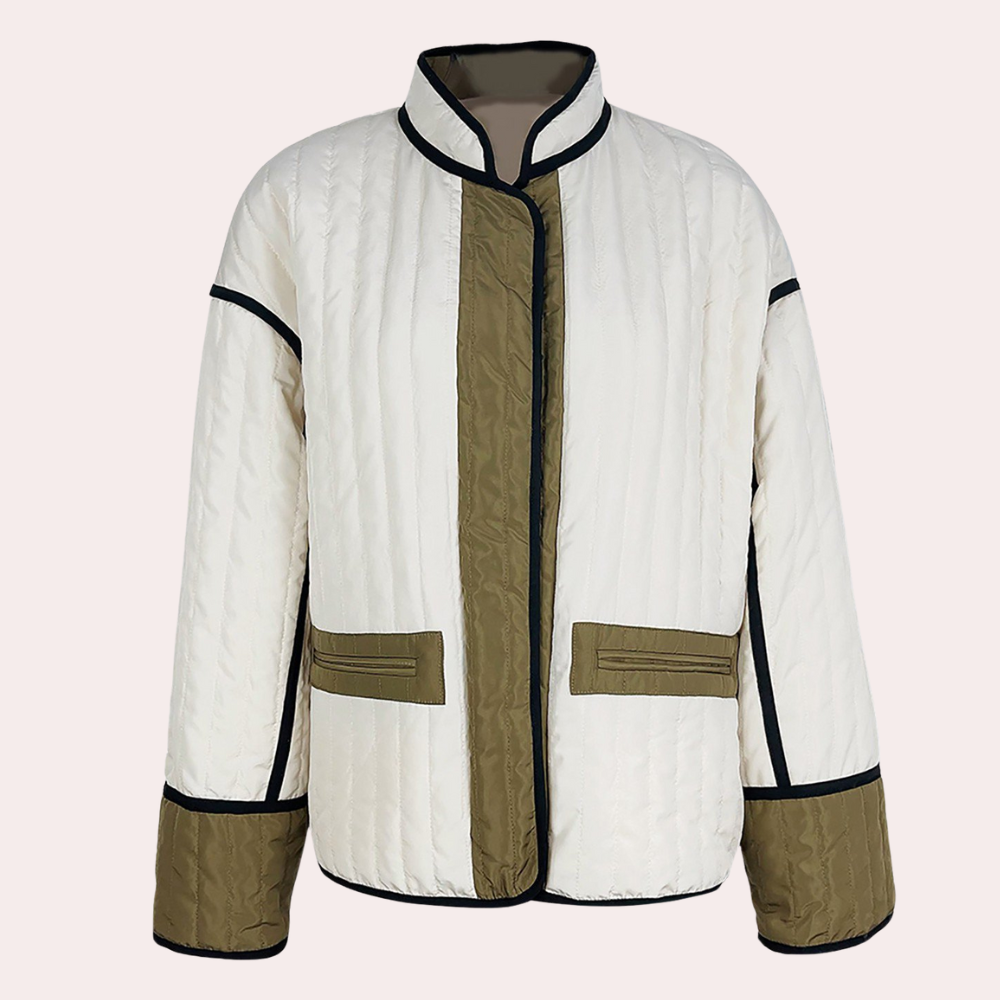 R&B | Elegante Texturierte Herbstjacke für Damen