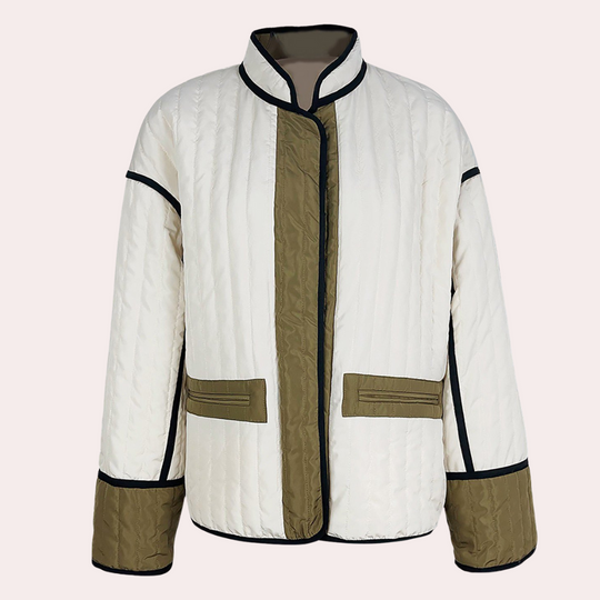 R&B | Elegante Texturierte Herbstjacke für Damen