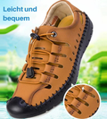 Aviator Leder-Sandalen mit Wickelzehe R&B R&B