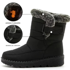 Winterstiefel aus Leder für Damen, warm & robust R&B R&B