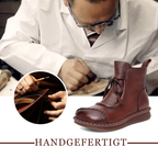 Modische Damenstiefeletten, Vintage-Leder & stilvoll R&B R&B