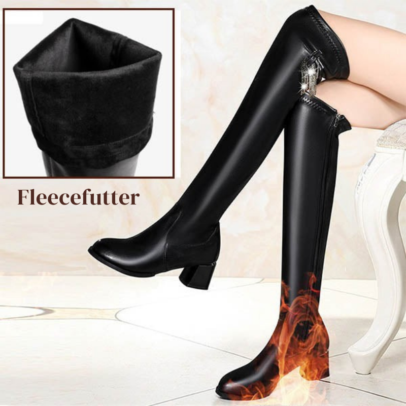Elegante Lederstiefel für Damen, klassisch & trendy R&B R&B