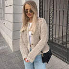 R&B | Teddy Strickjacke mit Knöpfen