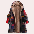 R&B | Winterklassischer Warmer Mantel mit Kapuze für Damen