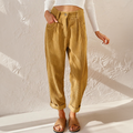 EB - Lockere High Wait Cord Hose für Damen