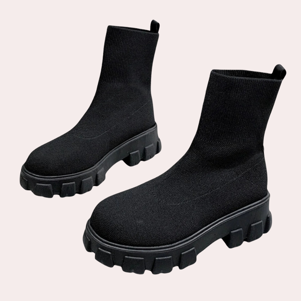 Trendige Strickstiefel für Damen R&B